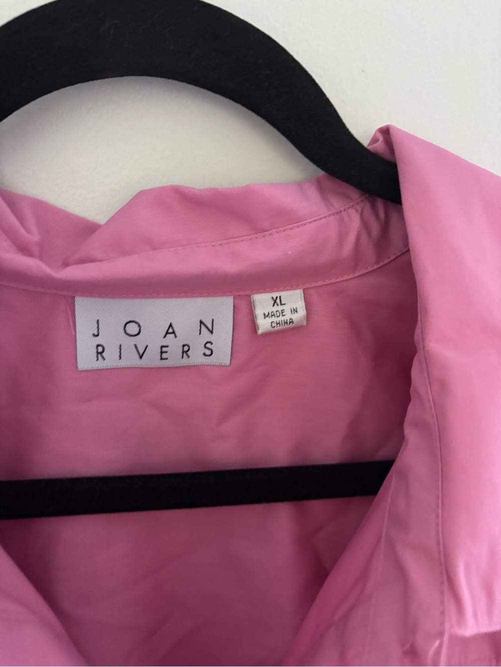 Joan Rivers Pink Button-Down Blouse - Picture 5 of 5